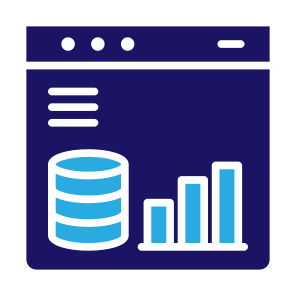 Statistics Server, Statistics, Server, Data Storage, Report, Analysis icon