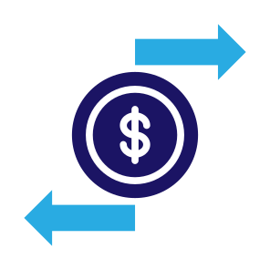 Cash Flow, Dollar, Financial, Currency, Money Flow, Cash Flow, Money, Flow, Cash  icon