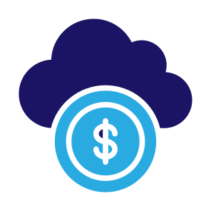 Cloud Money, Money, Cloud, Dollar, Coin, Business And Finance, Currency  icon