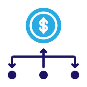 Digital Currency, Coins, Money, Networking, Dollar, Currency, Payment, Finance icon
