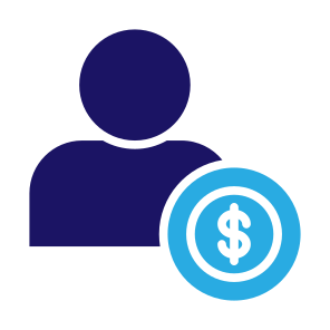 Investor, Money, Man, Dollar, Capital, User, Finance, Funding icon