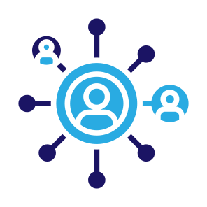 Network, Money, Connection, Buying, Coin, Pay, User, Process, Transaction  icon