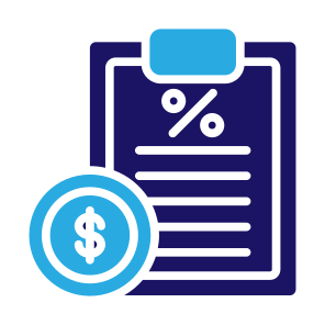 Taxation, Money, Document, Dollar, Percent, Percentage, Finance, Tax icon