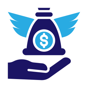 Angel Investor, Money, Wings, Investment, Investor icon