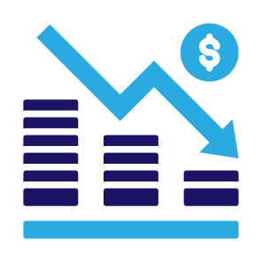 Financial Crisis, Money, Economic, Loss, Downturn icon