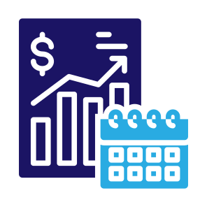 Financial Planning, Project, Plan, Checklist, Revenue icon