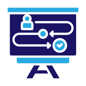 Customer Journey, Track, Consumer, Route, Mapping, Experience icon