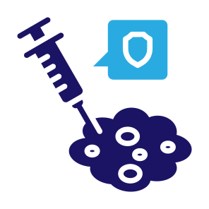 Immunotherapy, Treatment, Immune, Cells, Injection  icon