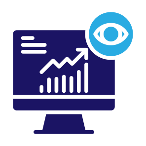 Monitoring, Business, Graph, Analysis, Report  icon