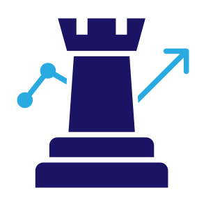 Strategy, Planning, Statistics, Chess Piece, Tactics icon