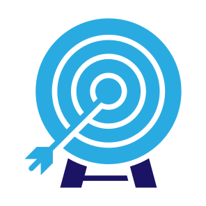 Target, Goal, Objective, Targeting, Dart Board icon