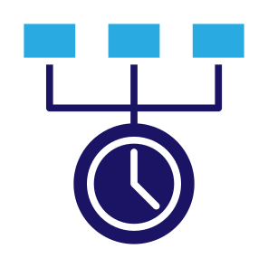 Time Management, Clock, Business, Management, Scheme  icon