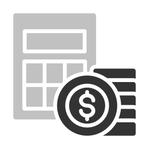 Accounts, Money, Calculation, Accounting,  Expenses icon