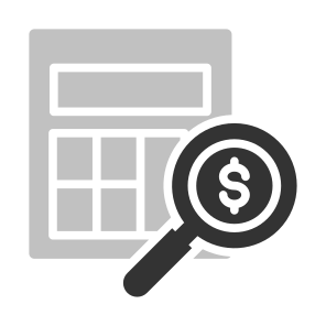 Calculating, Money, Calculator, Analysis, Accounting icon