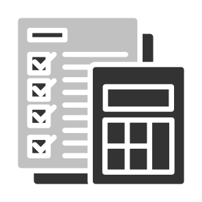 Calculation, Document, Calculating, Calculate, Exam icon