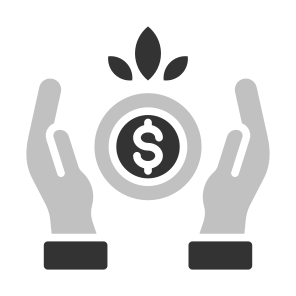 Growth, Money, Increase, Plant, Investment icon