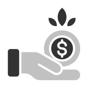 Investment, Money, Plant, Growth, Profit icon