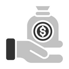 Loans, Investment, Money Bag, Finance, Accounting icon