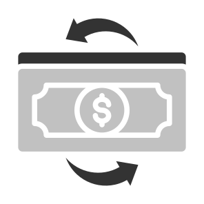 Money Flow, Process, Flexibility, Finance, Cash Flow icon