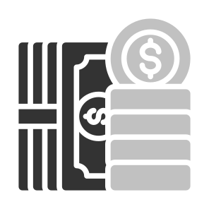 Money, Money Stack, Cash, Currency, Cash Money icon
