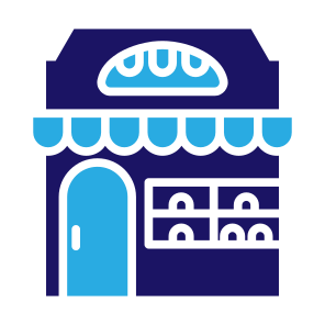 Bread Shop, Bread, Food, Bakery, Pastry, Store icon