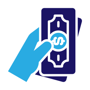 Cash, Shopping, Payment, Bill, Money, Hands And Gestures icon