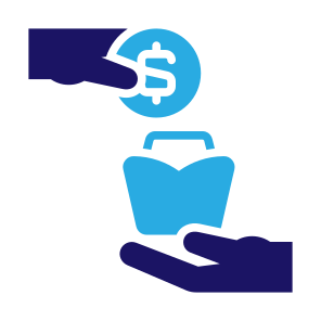 Purchase, Shopping, Money, Retail, Payment, Bag icon