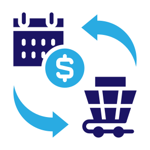 Subscription, Loop, Ecommerce, Cart, Payment, Recurring icon