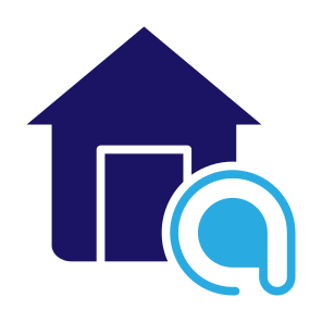 At Home, At Sign, Communications, Mail, House, Buildings, Home, Email, Interface, Internet icon