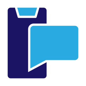 Phone Message, Mobile Message, Mobile Phone, Communications, Chat, Smartphone, Message, Cellphone  icon