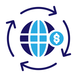 Circular Economy, Economy, Global, International, Investment, Global Economy icon