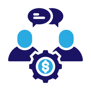 Communication, Discussion, Consulting, Consultation, Negotiation, Finance icon