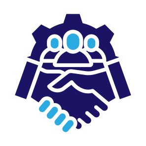 Crm, Management, Customer, Relationship, Collaboration, Partnership icon