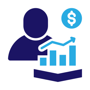 Entrepreneur, People, Investor, Progress, Investment, Growth icon