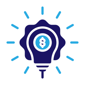 Financial Idea, Financial, Idea, Money, Management, Innovation icon
