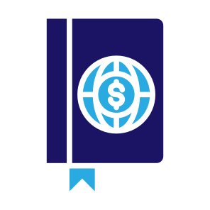 Finance Book, Finance, Book, Economics, Education, Book Money icon