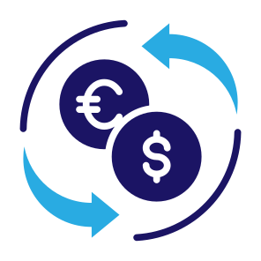 Money Exchange, Money, Exchange, Currency, Euro, Dollar icon