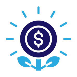 Money Growth, Money, Growth, Profit, Sprout, Invest  icon