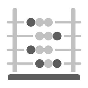 Abacus, Count, Mathematics, Education,  Calculating, Mathematical  icon
