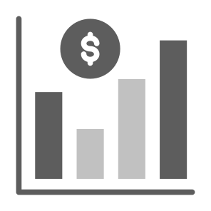 Bar Chart, Money, Graph, Bars, Chart, Statistics icon