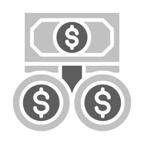 Cash Money, Money, Currency, Cash, Dollar, Coin icon