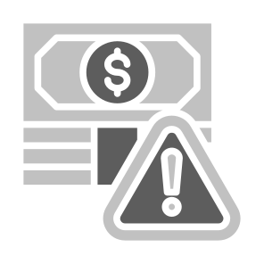 Crisis, Problem, Financial Crisis, Risk, Warning, Money  icon