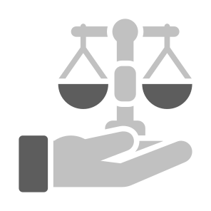 Justice, Law, Legal, Trial, Judge, Scales icon