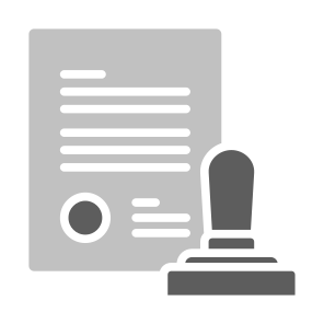 Stamp, Document, Approval, Validation, Certificate, Validity icon