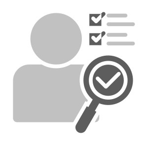 User Audit, Auditor, User, Audit, Search, Job icon