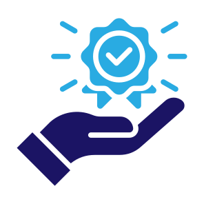 High Quality, Best, Quality, Achievement, Guarantee  icon