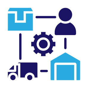 Supply Chain Management, Supply, Product, Consumer, Supply Chain  icon
