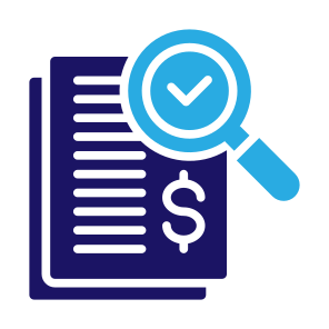 Cost Audit, Audit, Cost, Inspection, Analysis, Documents icon