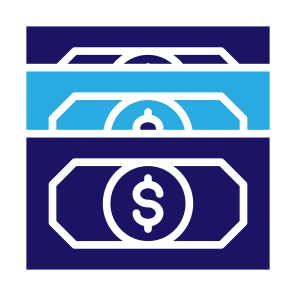 Money Stack, Cash, Money, Banknotes, Currency, Finances icon
