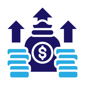 Profit Increases, Profit, Increases, Income, Money, Salary   icon